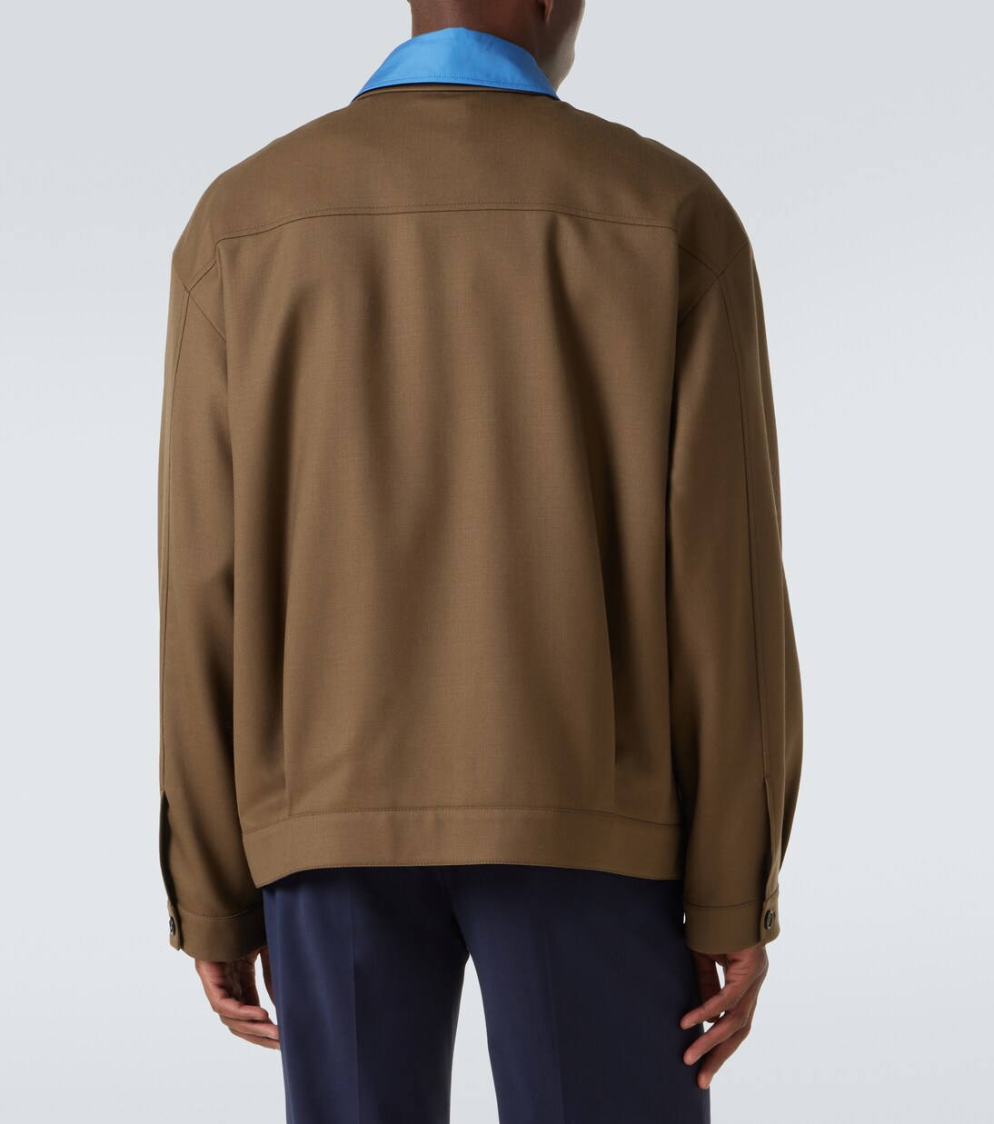 Jacke aus Schurwoll-Gabardine | Miu Miu