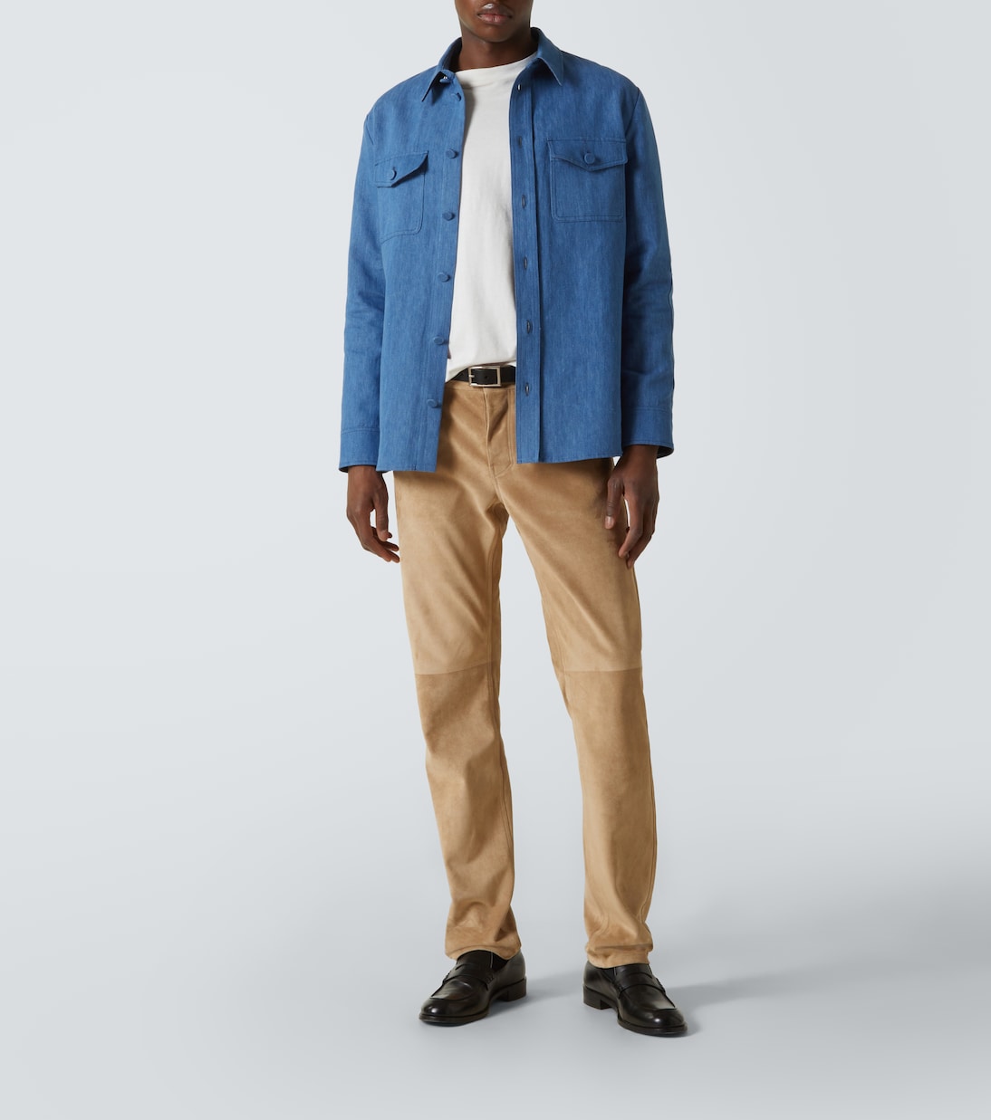 Hemdjacke aus Denim | Gabriela Hearst