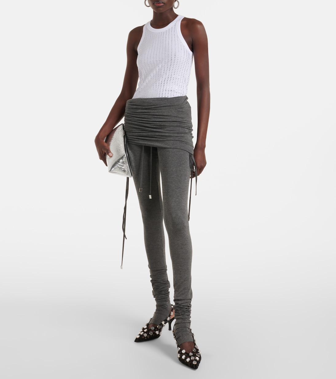 Jumpsuit aus Jersey | The Attico