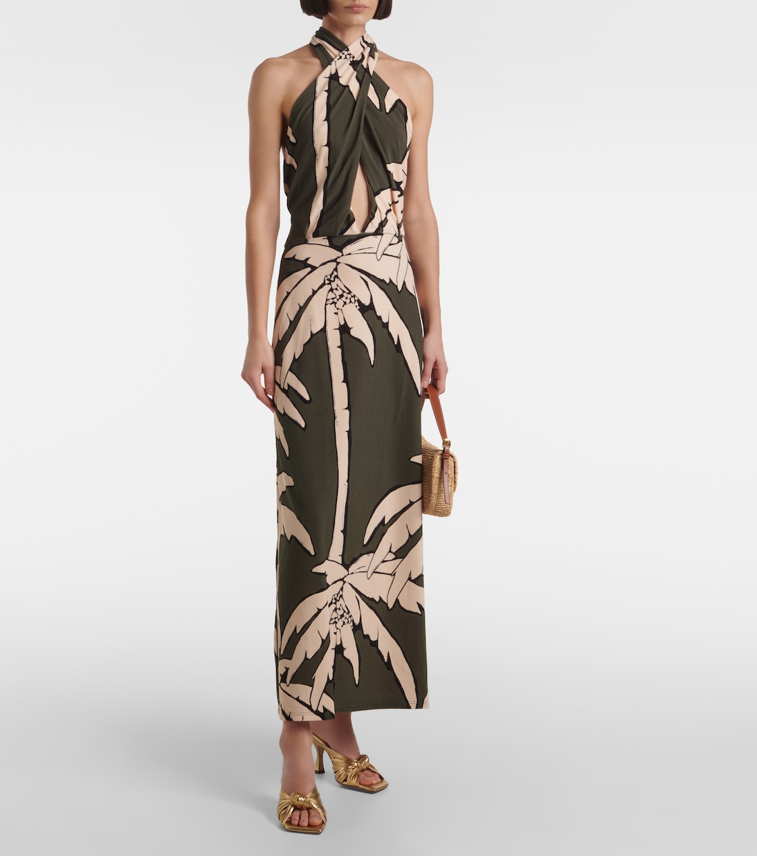 Bedrucktes Maxikleid | Johanna Ortiz