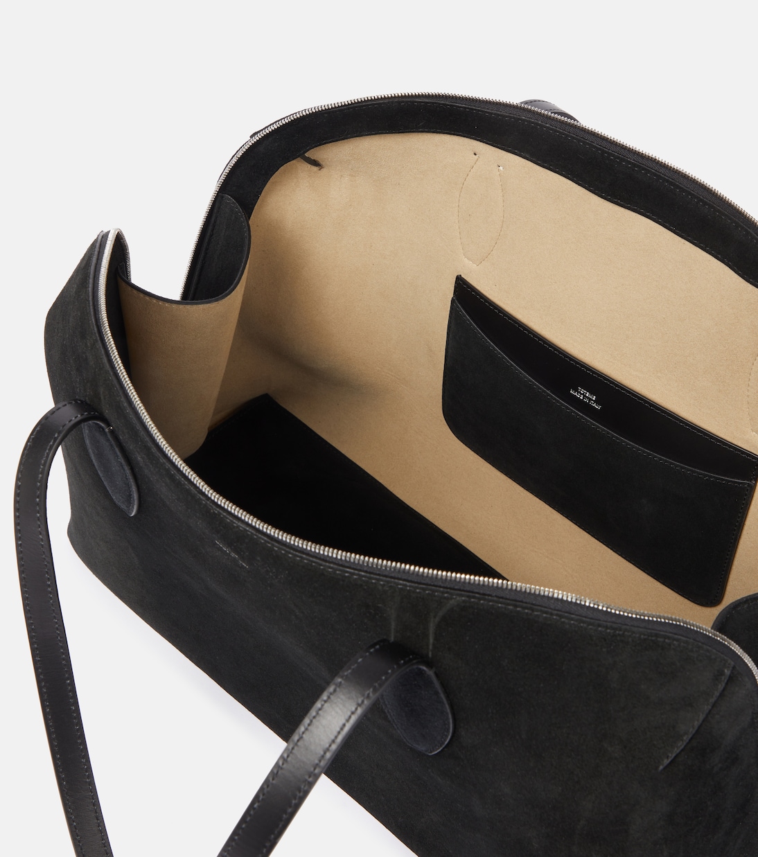 Suede tote bag | Toteme