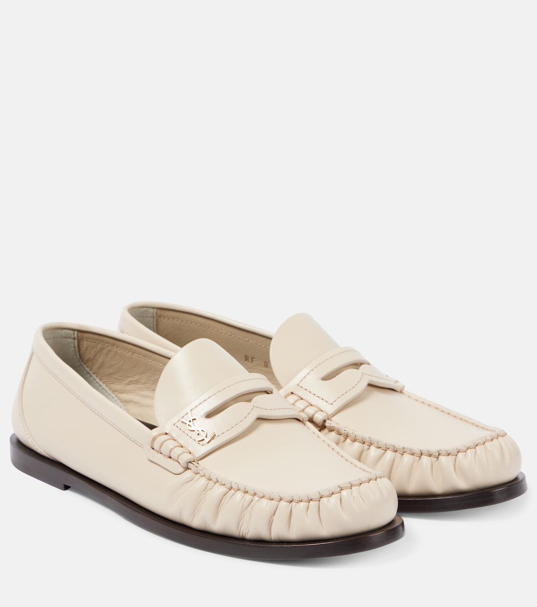 Laurent leather penny loafers | Saint Laurent