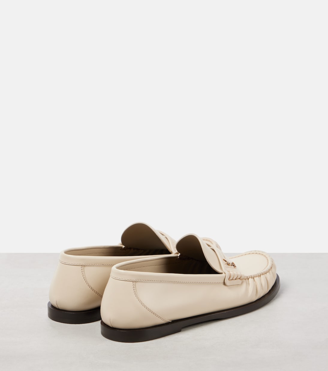 Laurent leather penny loafers | Saint Laurent