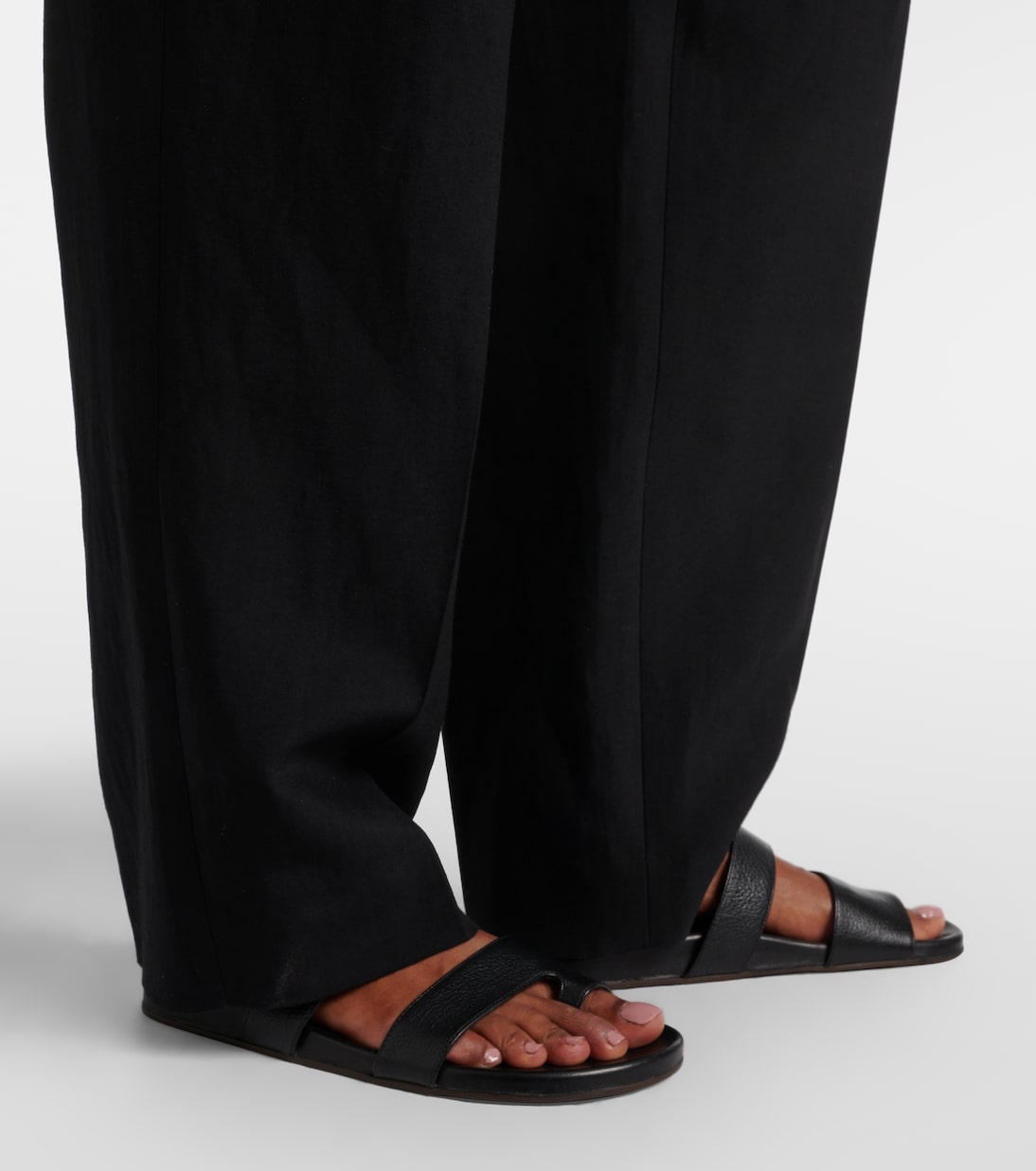 Weite Hose Lilas aus einem Wollgemisch | The Row