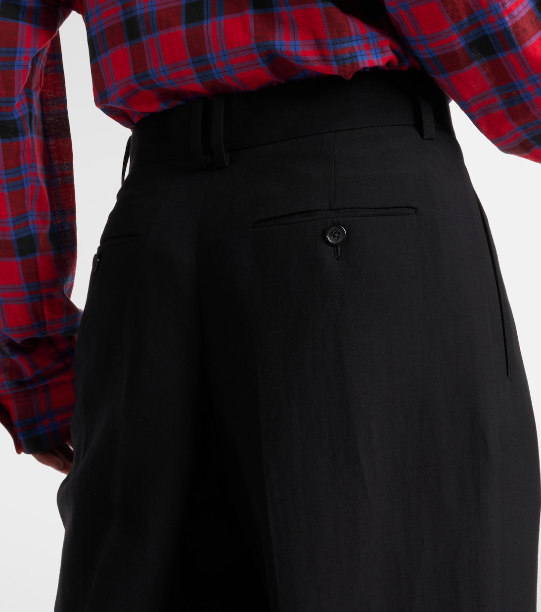 Weite Hose Lilas aus einem Wollgemisch | The Row