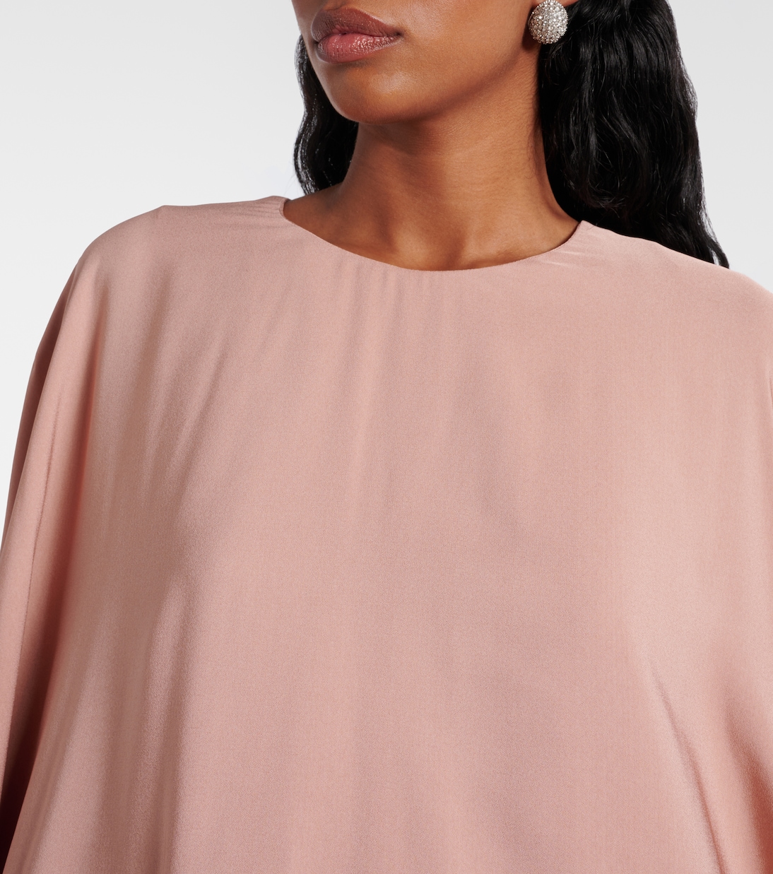 Embellished caped maxi dress | Stella McCartney