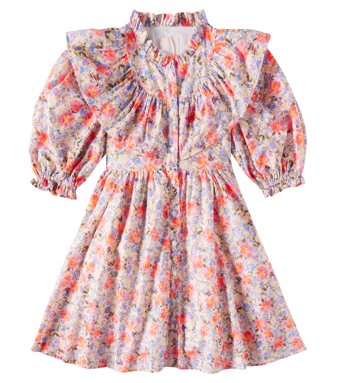 Floral cotton voile dress | Petite Amalie  