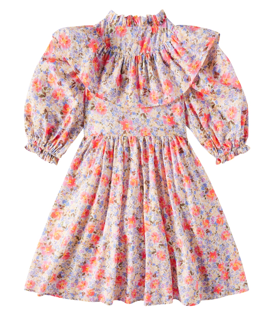 Floral cotton voile dress | Petite Amalie  