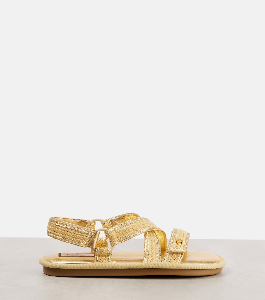 Lake Powell crochet-trimmed sandals | Valentino Garavani