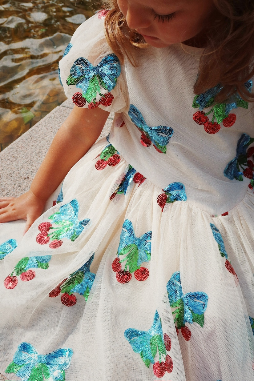 Kleid Heartlily aus Tüll mit Pailletten | Konges Sløjd