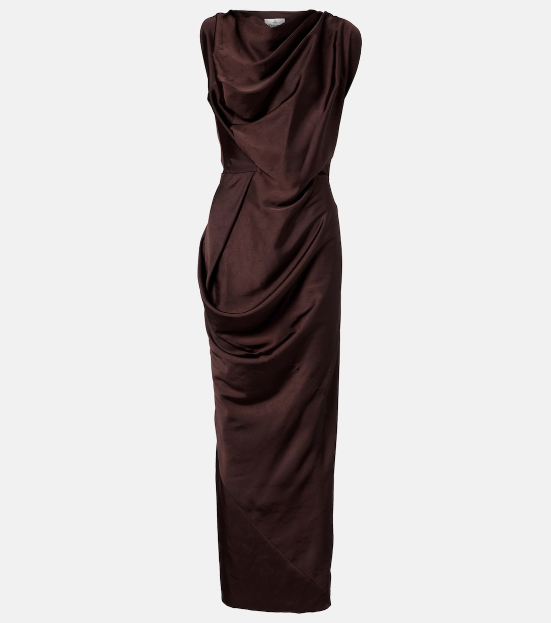 Robe longue Long Fond en satin | Vivienne Westwood