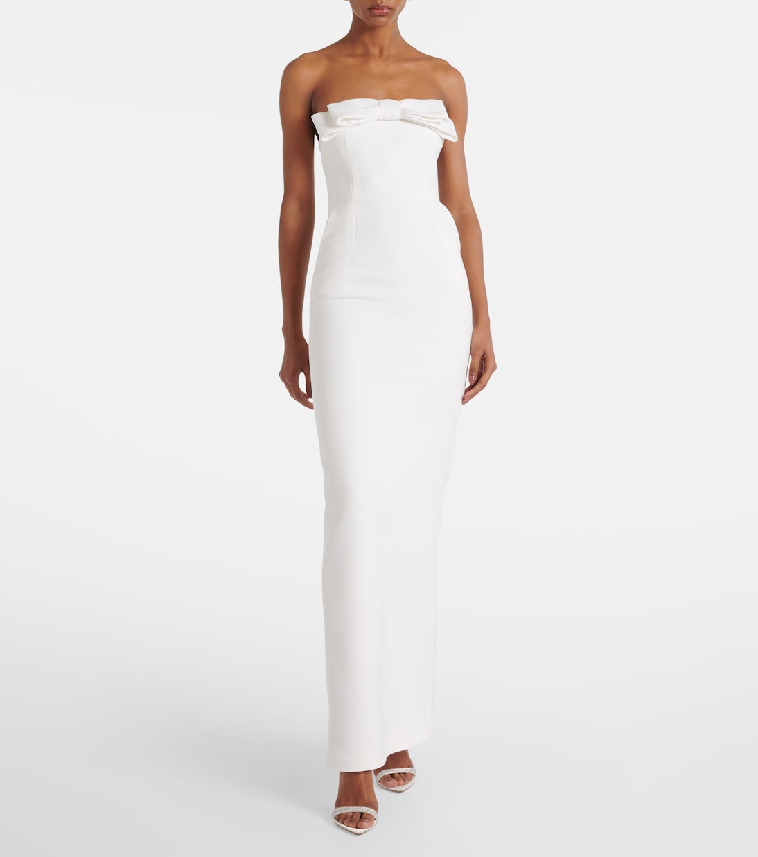 Robe de mariée en crêpe | The New Arrivals Ilkyaz Ozel