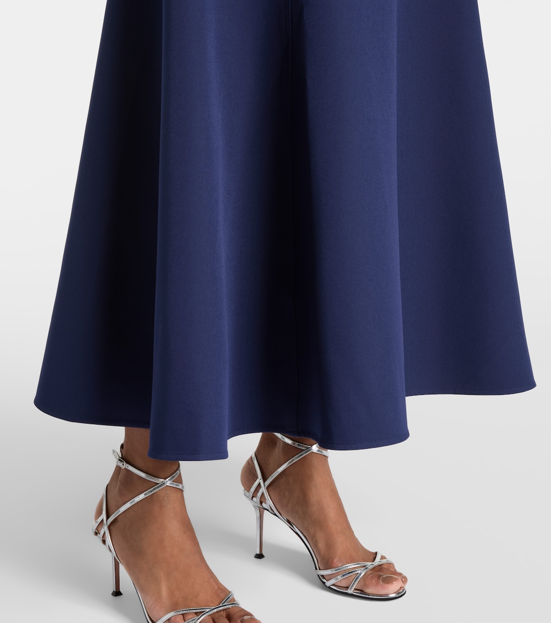 Vestido camisero de crepé con cinturón | Roland Mouret