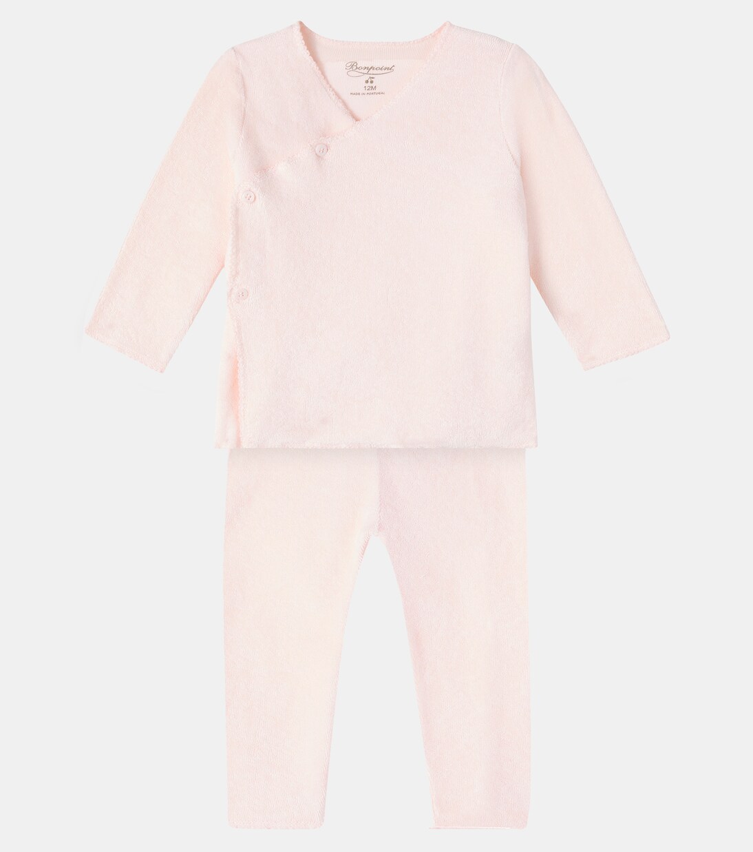 Baby Julia set of cotton sweater and pants | Bonpoint