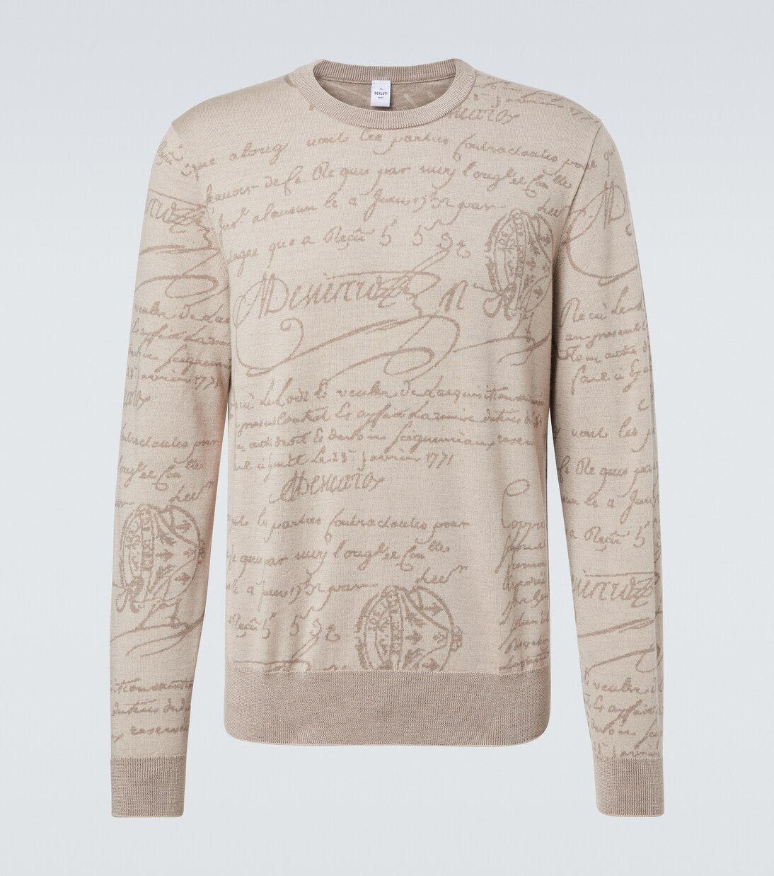 Scritto wool and cashmere sweater | Berluti