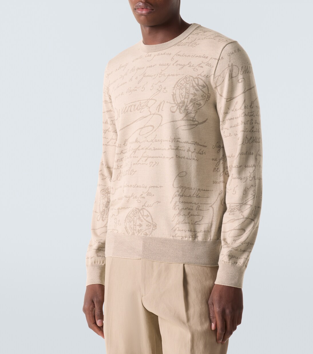 Scritto wool and cashmere sweater | Berluti