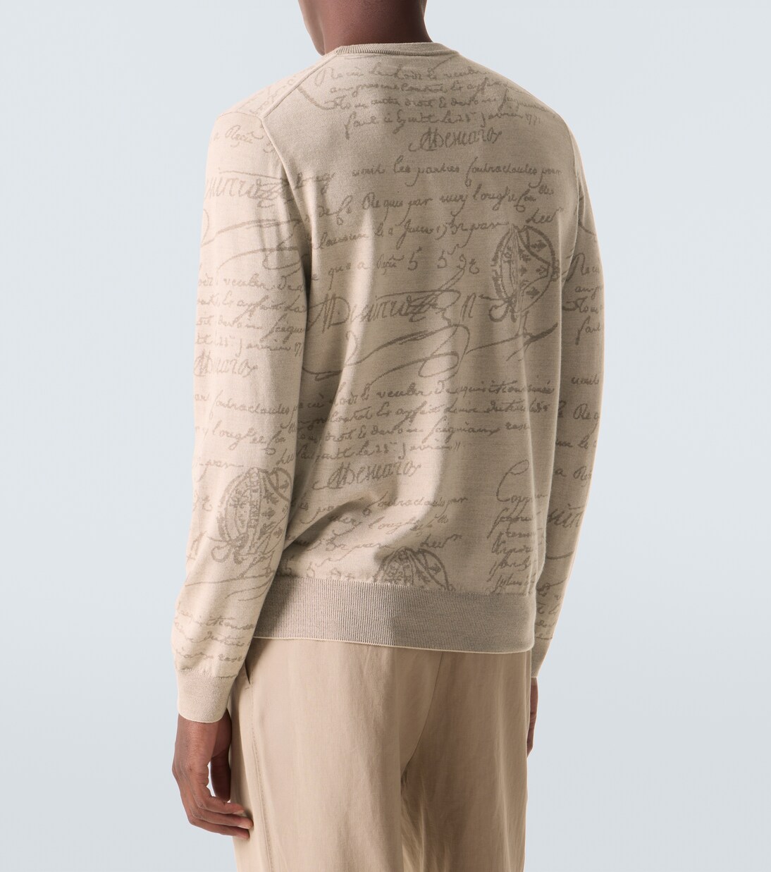 Scritto wool and cashmere sweater | Berluti