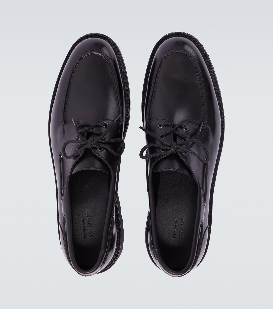 Tide leather boat shoes | John Lobb