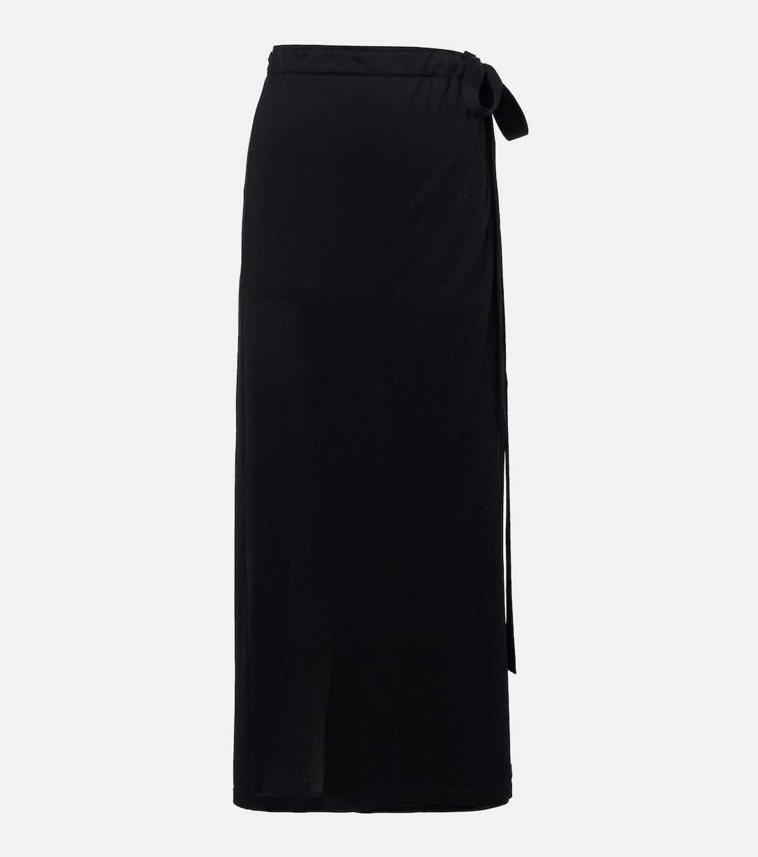 Cotton and silk midi skirt | Toteme