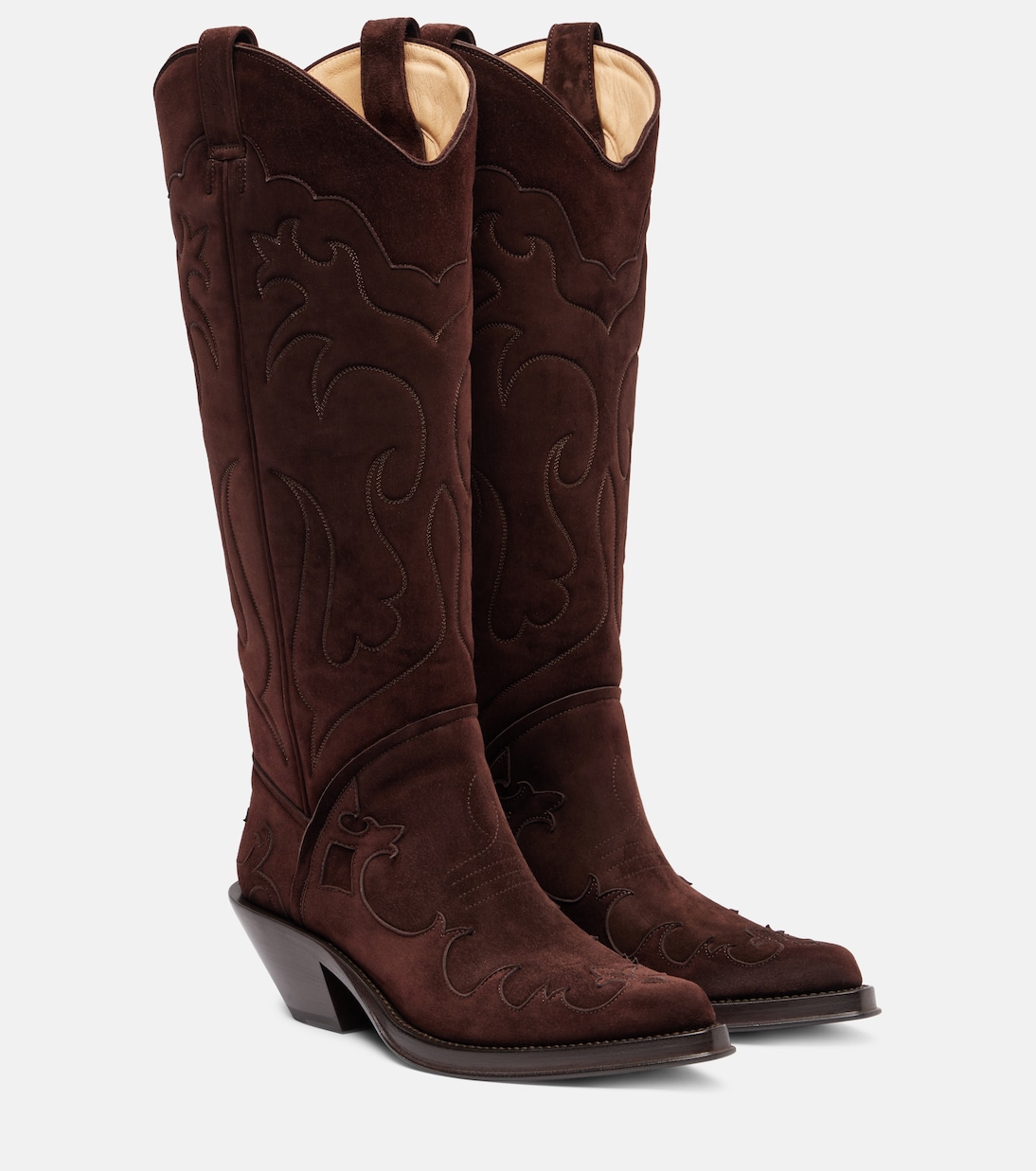 Westernstiefel Capitana aus Veloursleder | Gabriela Hearst