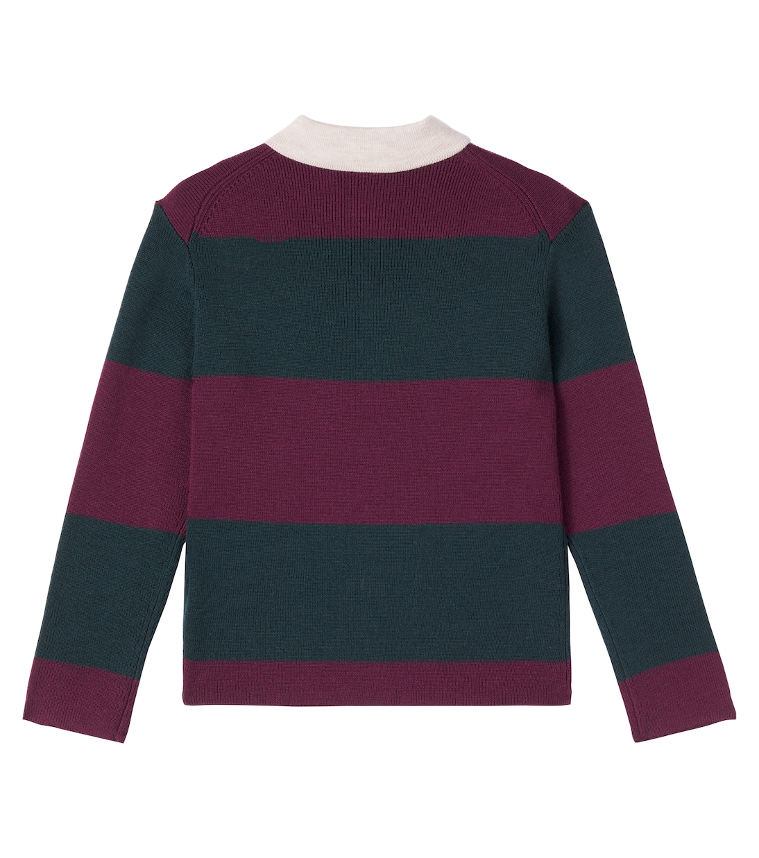 Jenson striped wool polo sweater | Bonpoint