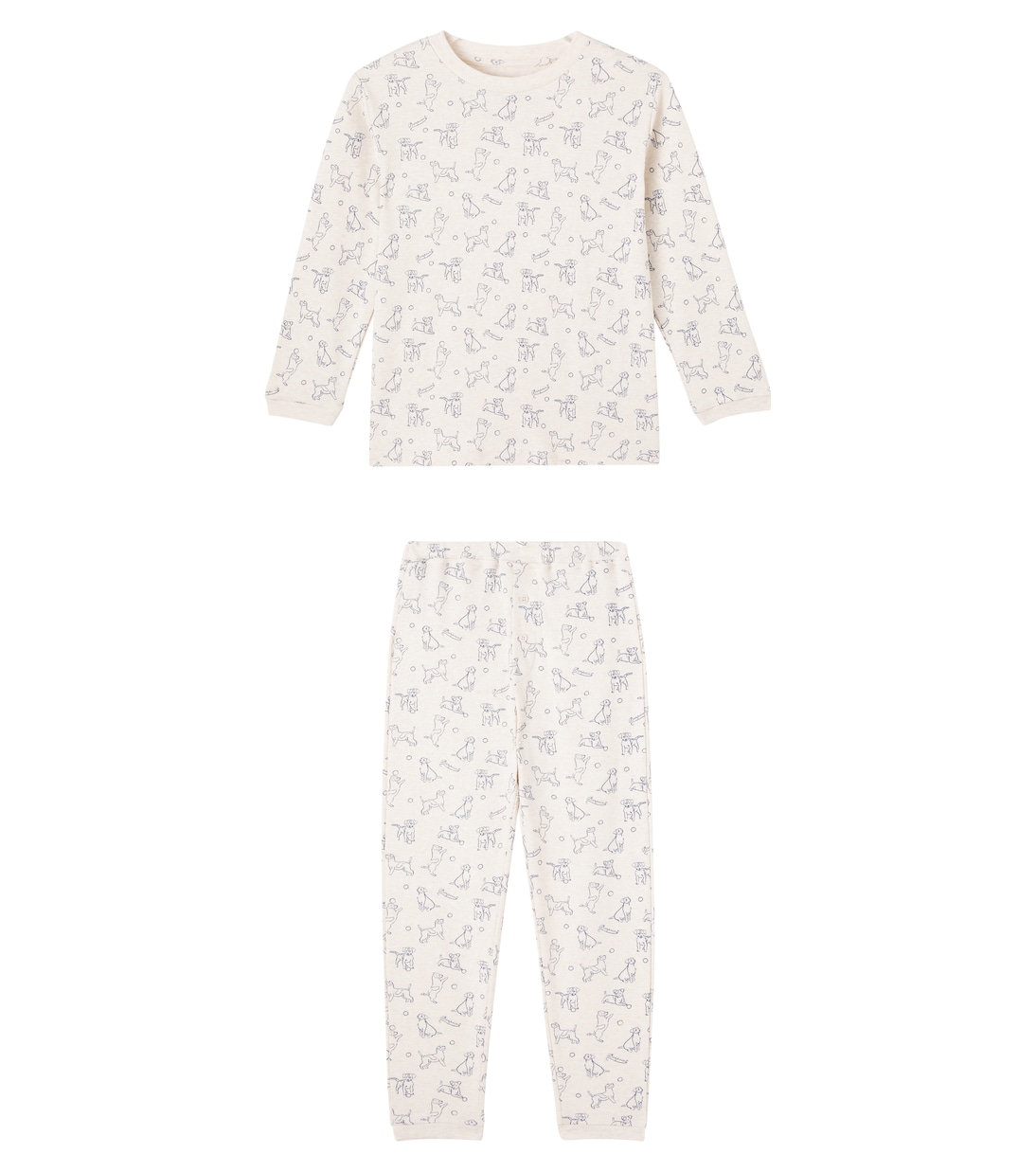 Planet printed cotton pajamas | Bonpoint