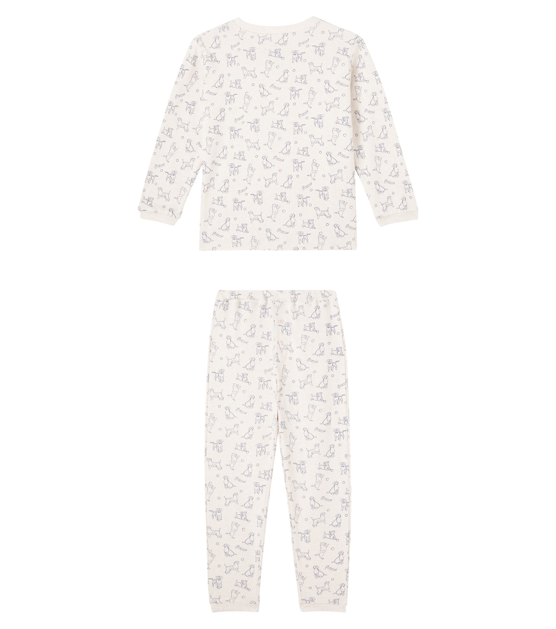 Planet printed cotton pajamas | Bonpoint