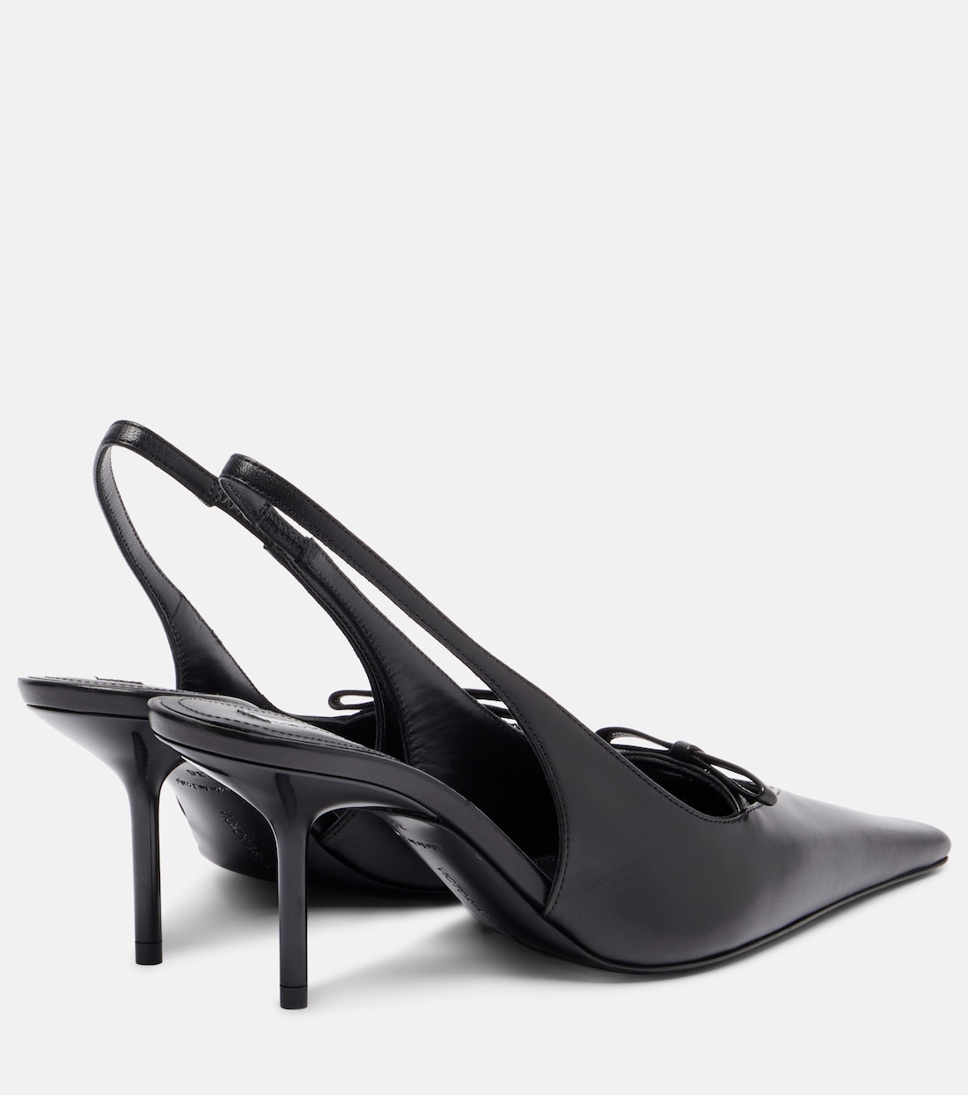 Salones destalonados 75 de piel | Victoria Beckham