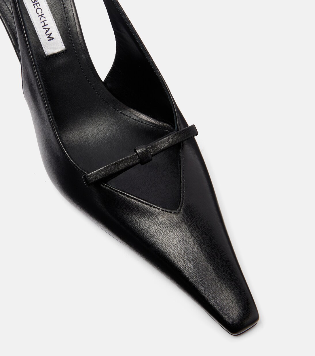 Salones destalonados 75 de piel | Victoria Beckham