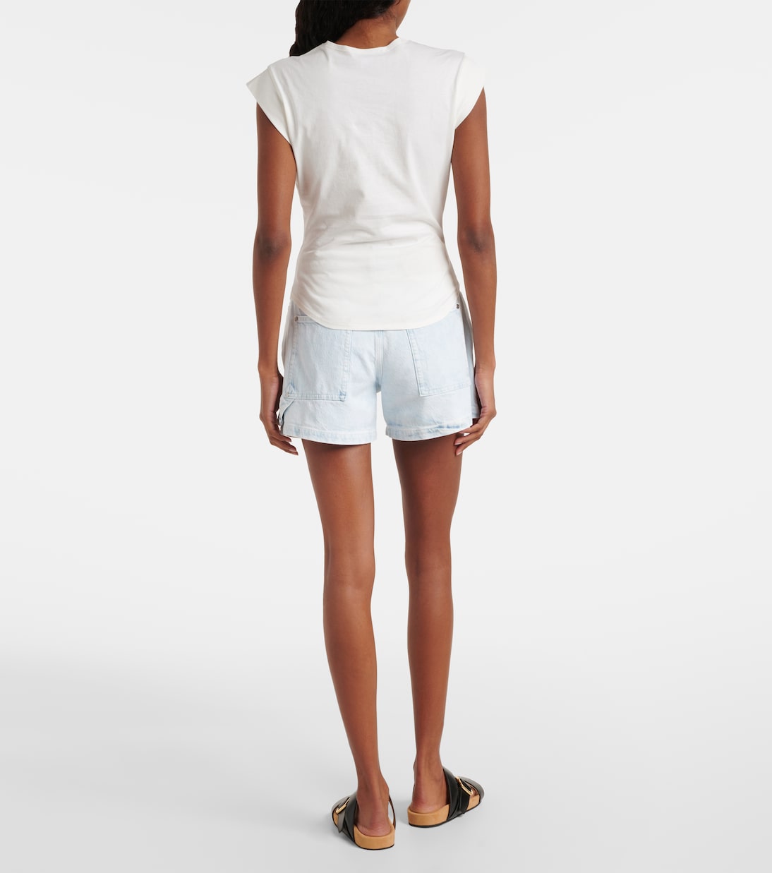 Bedrucktes T-Shirt aus Baumwoll-Jersey | Stella McCartney