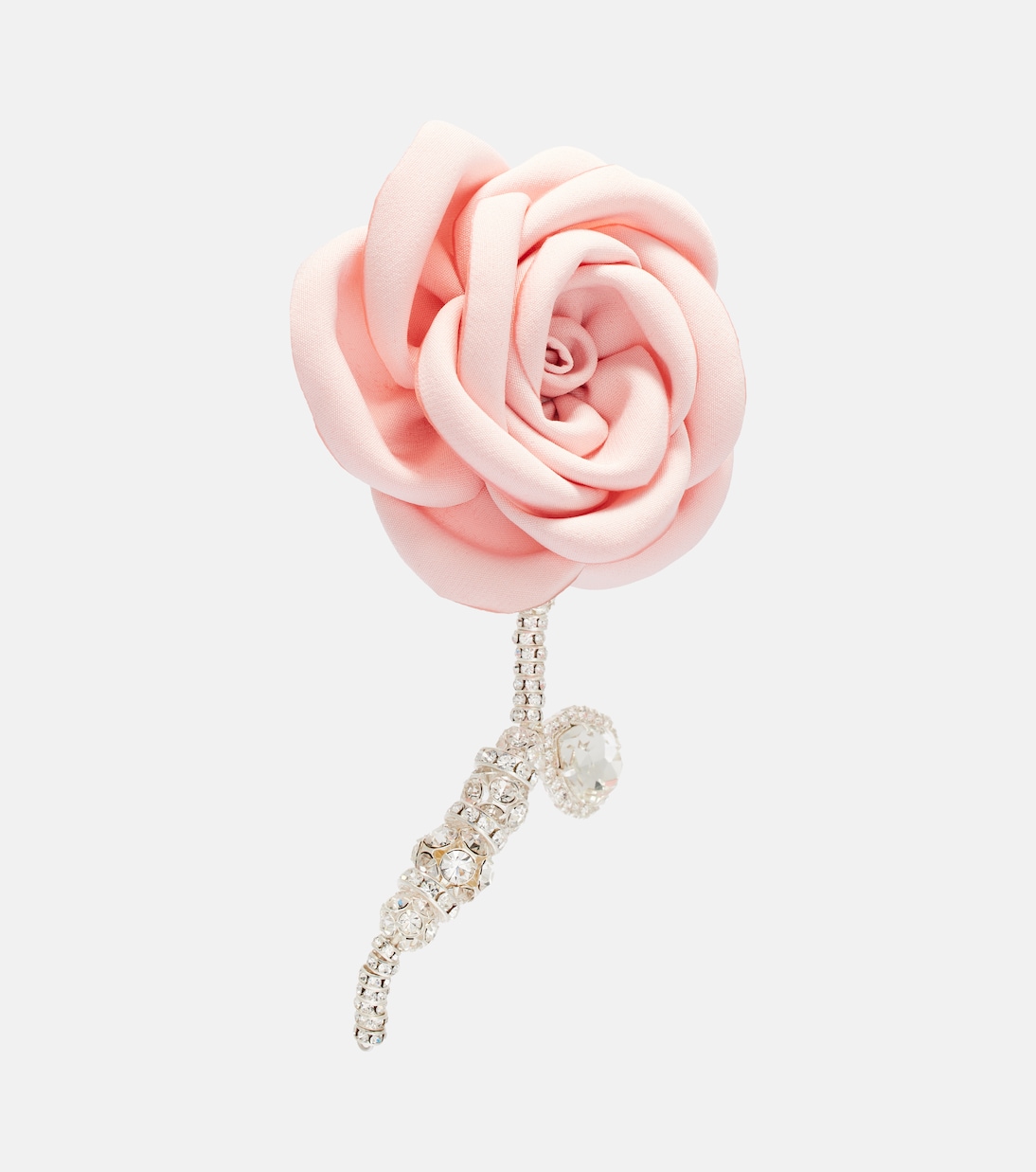 Einzelner Ohrring mit Kristallen | Magda Butrym