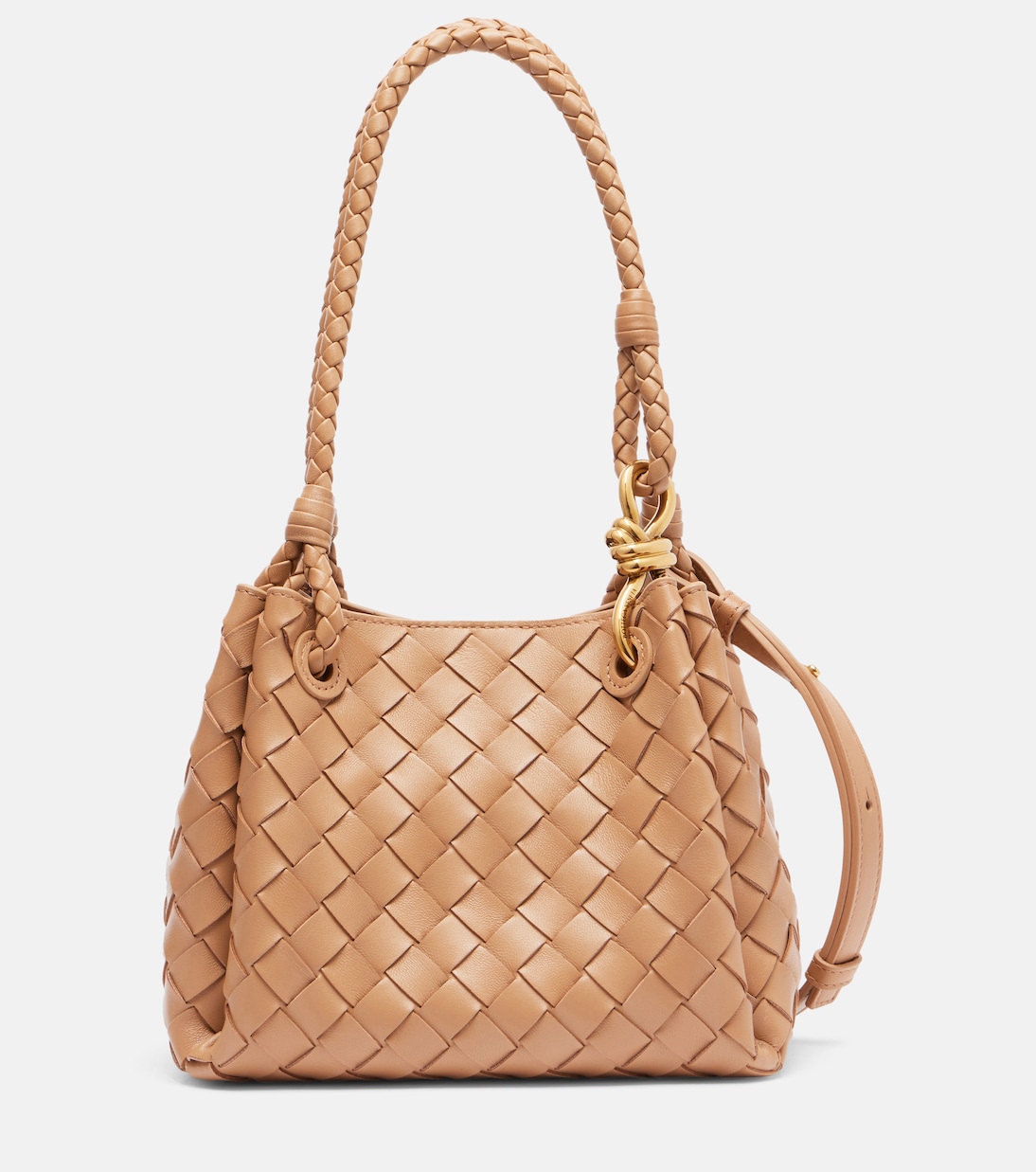 Parachute Small Intrecciato leather tote bag | Bottega Veneta