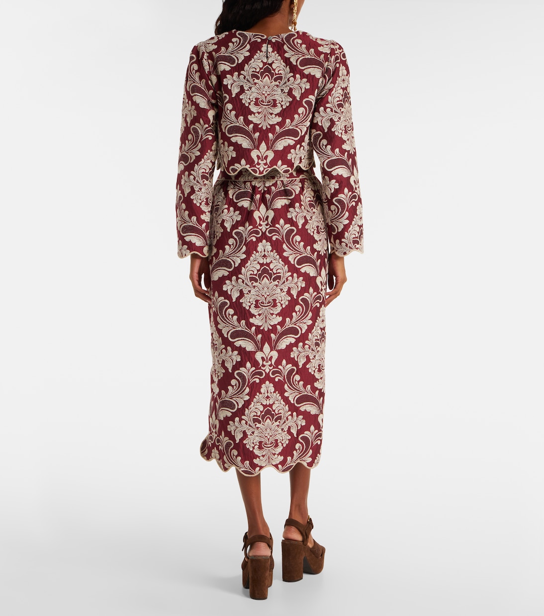 Midirock aus Jacquard | Farm Rio