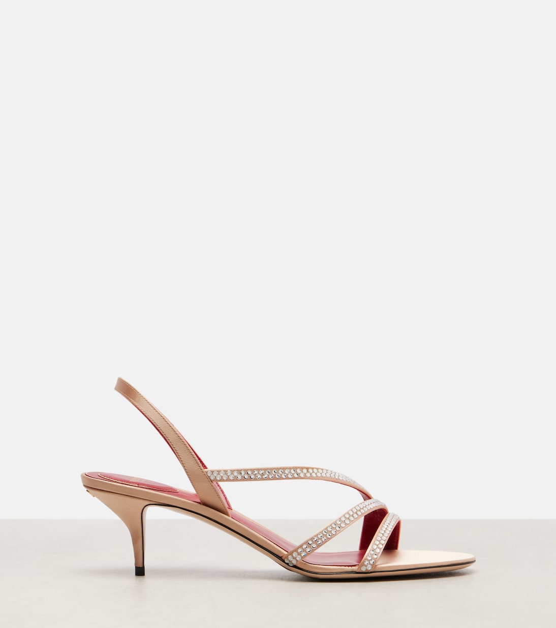 Sandalen Dans Le Foyer 55 aus Satin | Valentino Garavani