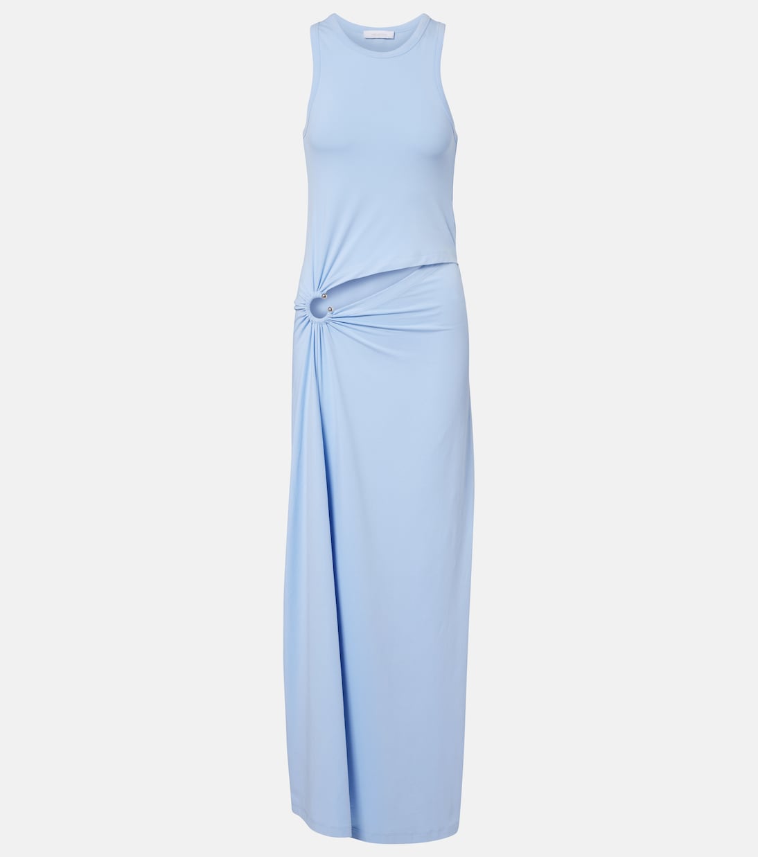 Cutout cotton-blend maxi dress | Rabanne