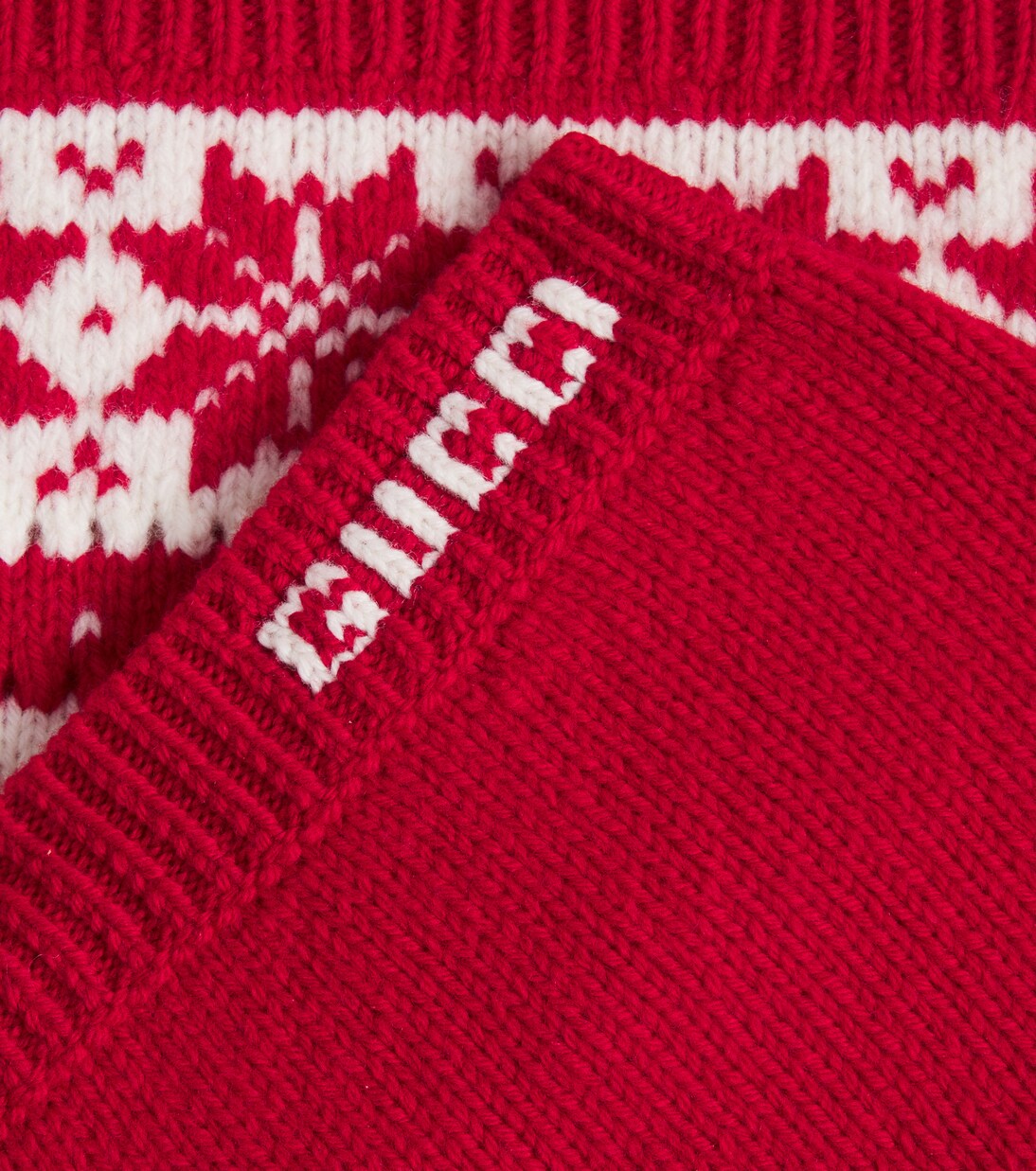Fair Isle wool skirt | Gucci Kids