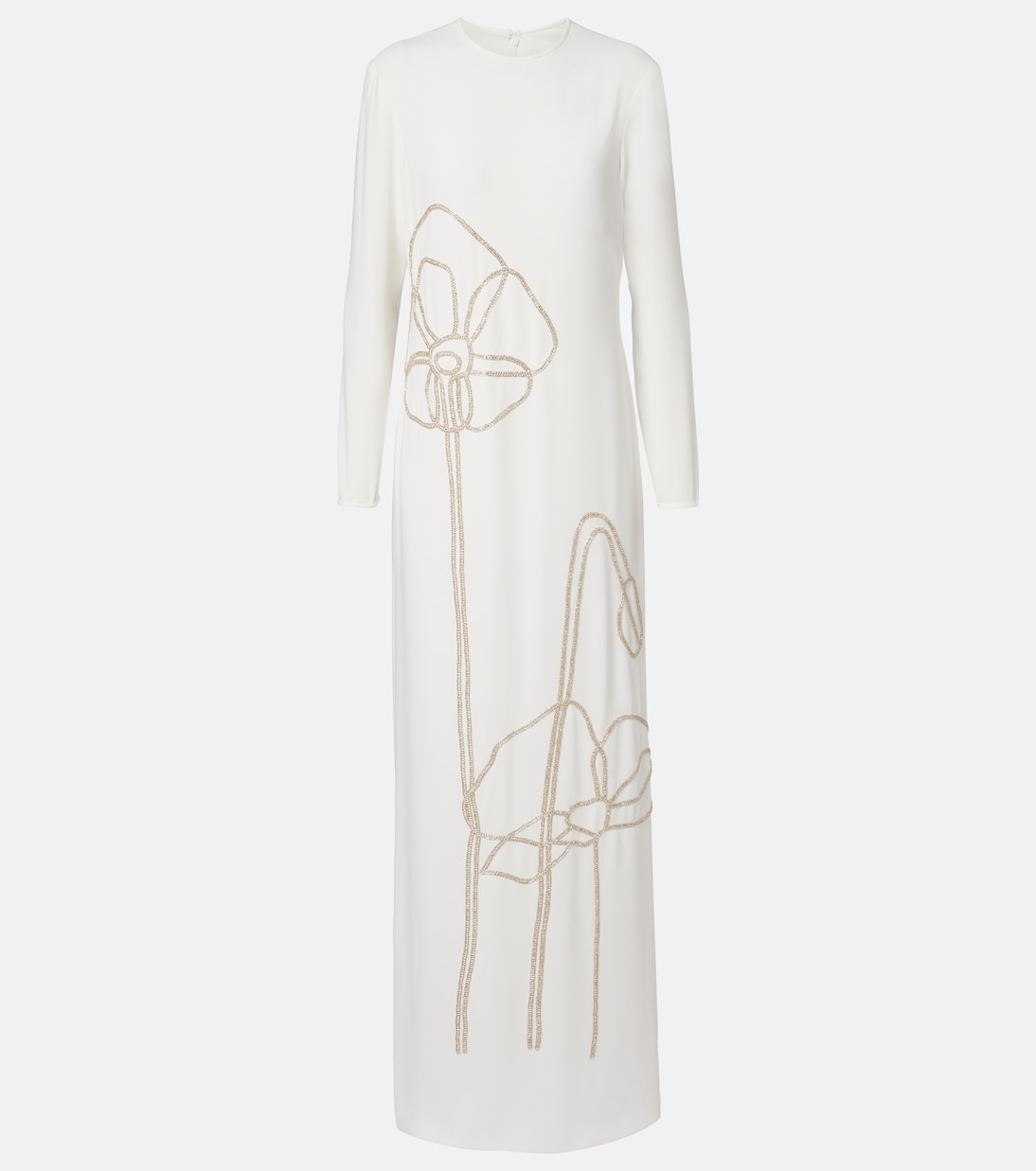 Zarie embellished crêpe gown | Costarellos