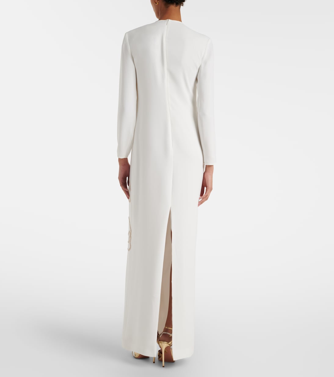 Zarie embellished crêpe gown | Costarellos