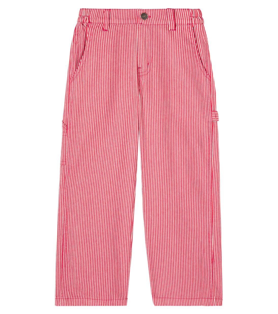 Pantalon Luc rayé en coton | Konges Sløjd