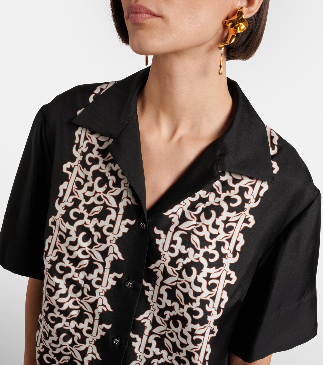 Sundia silk shirt  | Rebecca Vallance