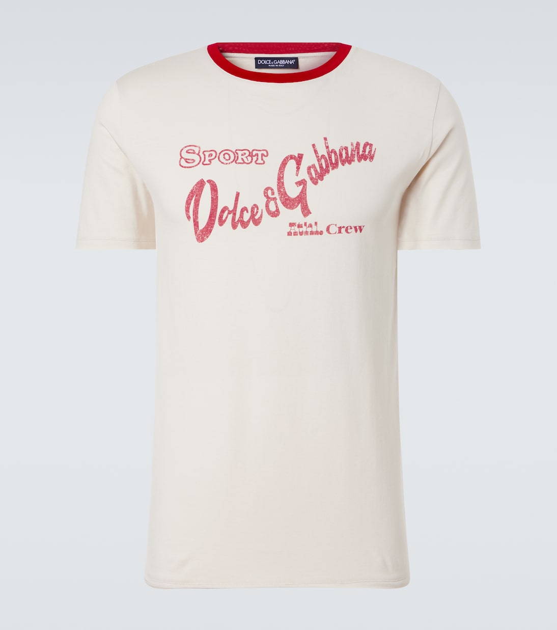 Bedrucktes T-Shirt aus Baumwolle | Dolce&Gabbana