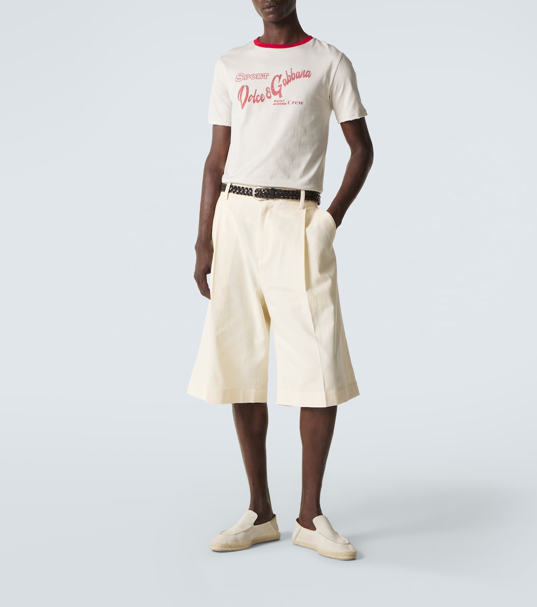 Bedrucktes T-Shirt aus Baumwolle | Dolce&Gabbana