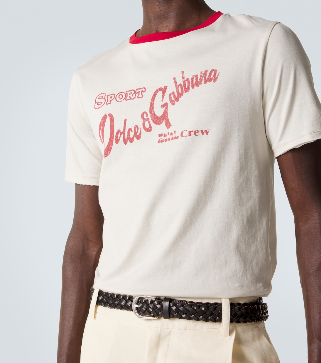 Bedrucktes T-Shirt aus Baumwolle | Dolce&Gabbana