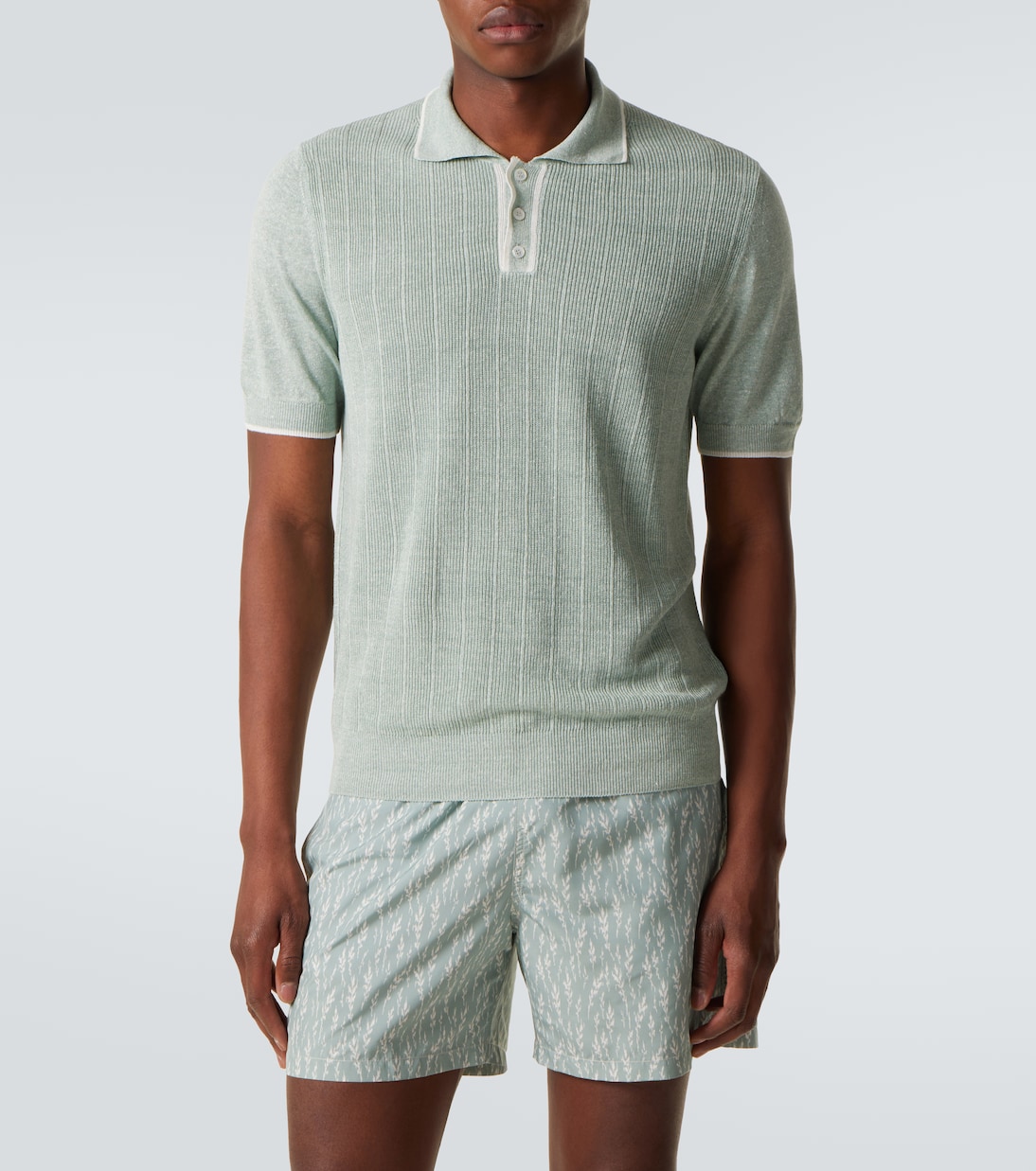 Polo Dodo de lino y algodón | Fedeli