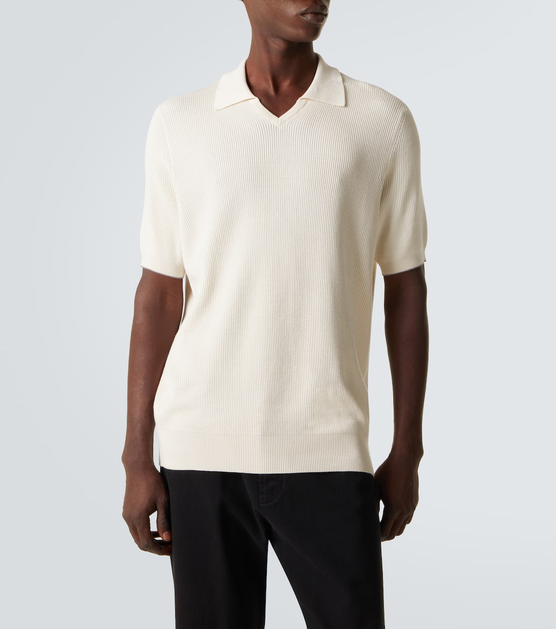 Polohemd aus Baumwolle | Brunello Cucinelli