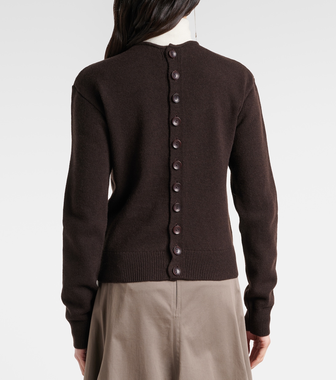 Wendbarer Cardigan aus Wolle und Kaschmir | Lemaire