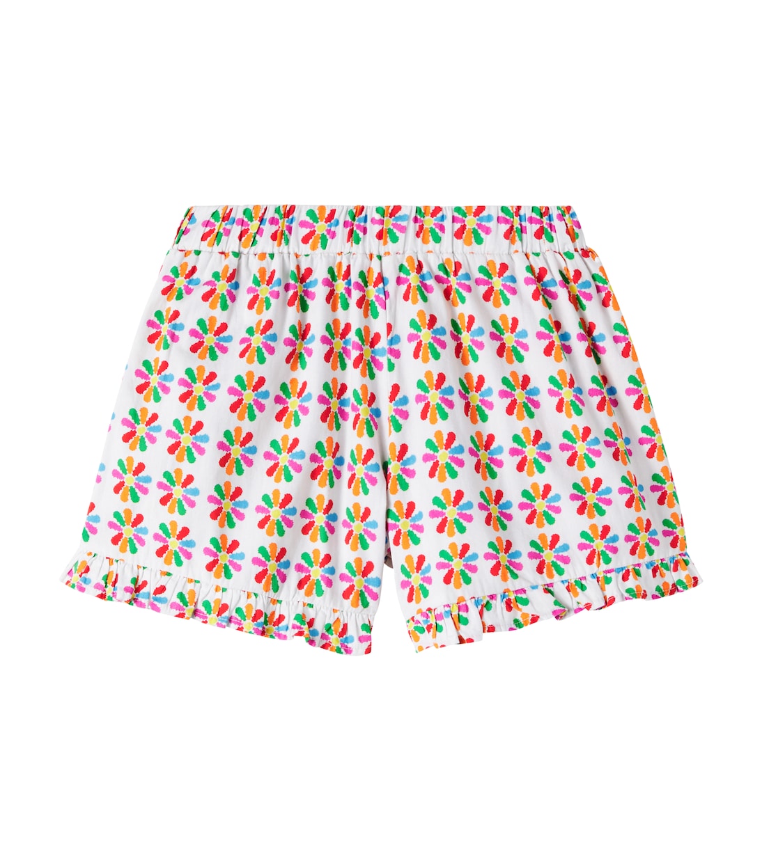 Catavento printed cotton shorts | Fábula