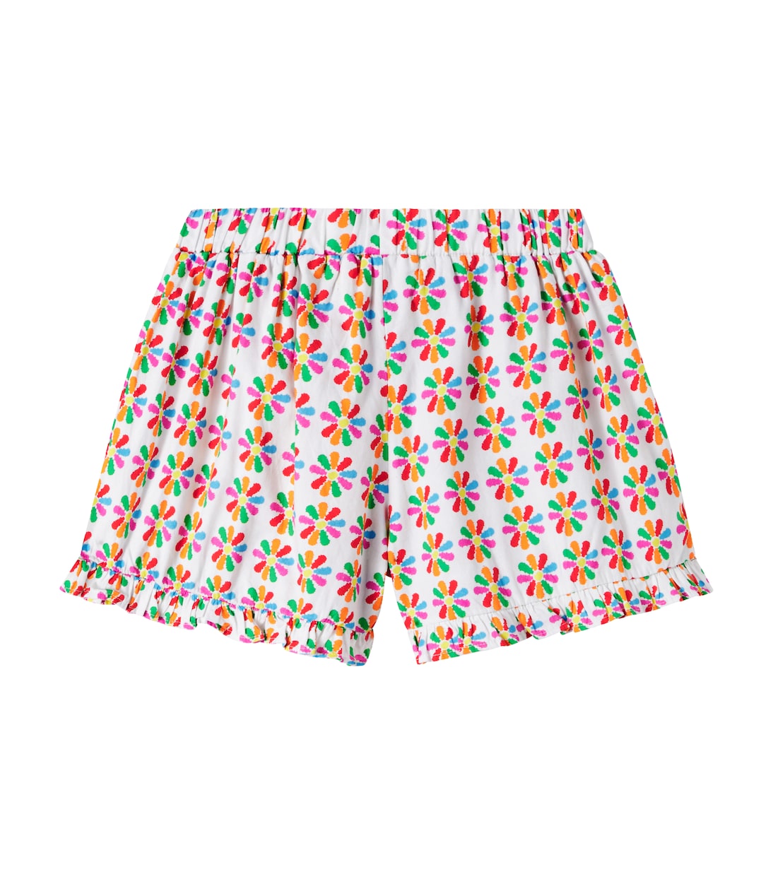Catavento printed cotton shorts | Fábula