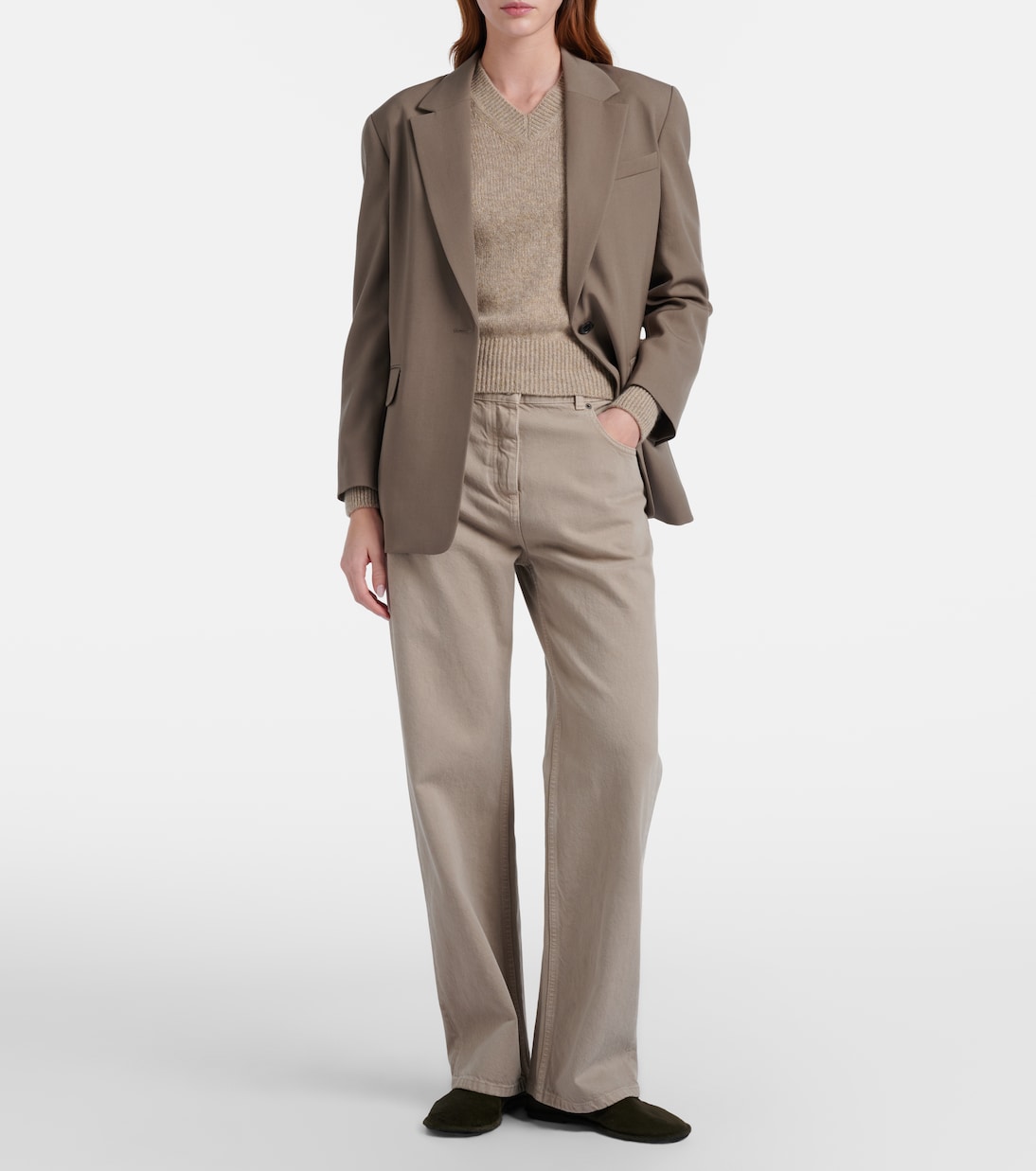 Ezri wool blazer | The Row