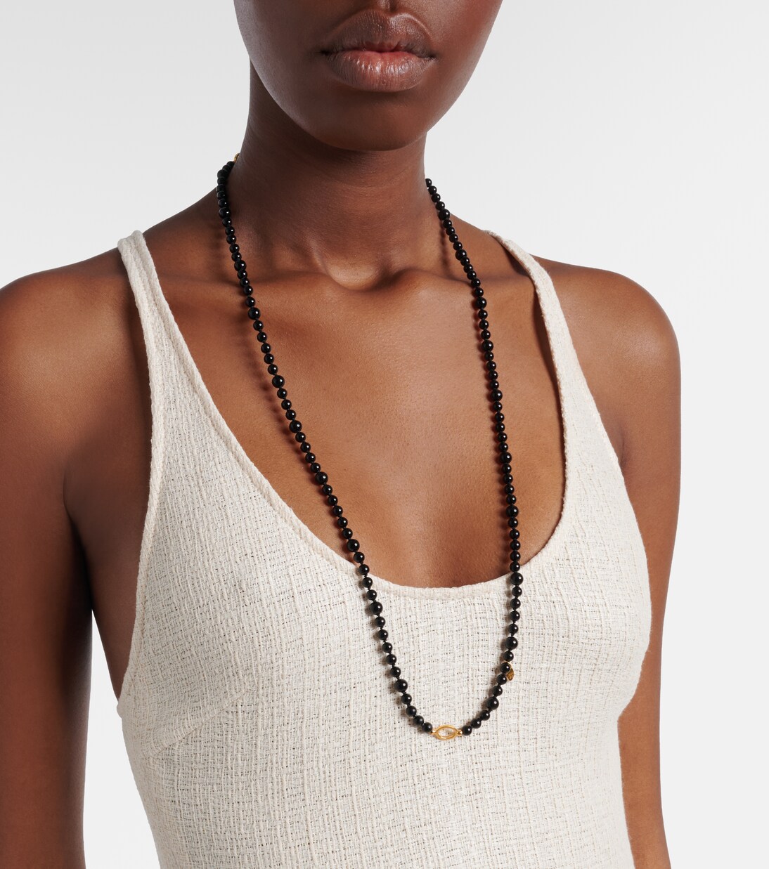 Cotton tweed maxi dress | Toteme